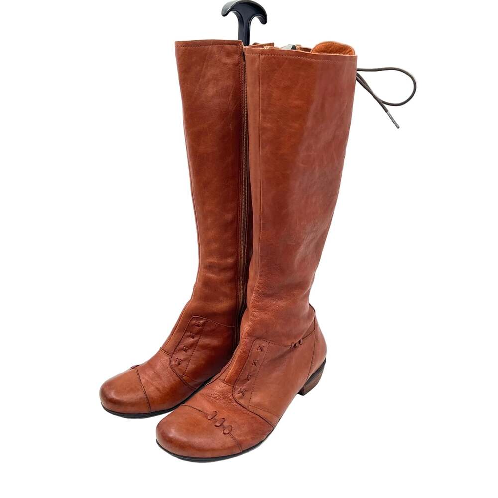 Brako Tall Knee High Leather Boots